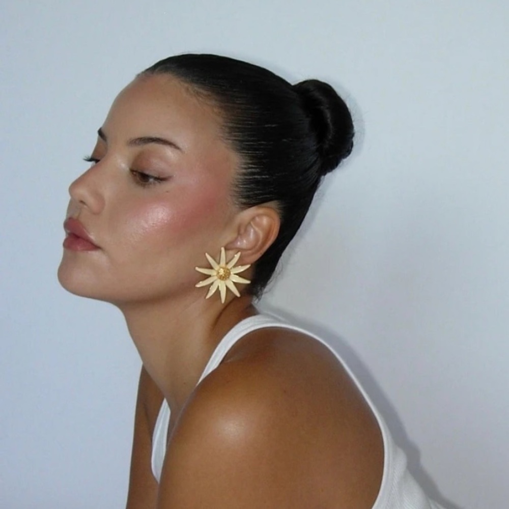 Heaven Mayhem Garden Clip On Earrings 18 k gold plated